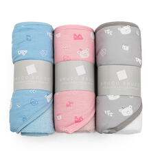 ACCAPPATOIO TRIANGOLO NEONATO 75X75 CM IN MICROFIBRA 