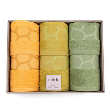 ASCIUGAMANI 3+3 IN SCATOLA SPUGNA 450 GRAMMI MQ 