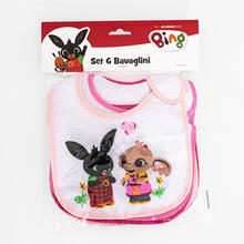 BAVETTA CONFEZIONE DA 6 PZ 24X19 CM 