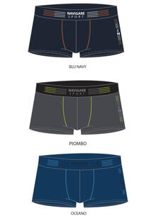 BOXER UOMO MODA IN COTONE ELASTICIZZATO 