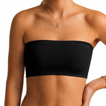 BRASSIERE CONTENITIVA COTONE ELASTICIZZATO  DOPPIATA 