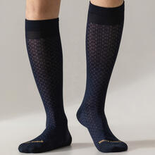 CALZA UOMO LUNGA COTONE ELASTICIZZATO FILOSCOZIA 