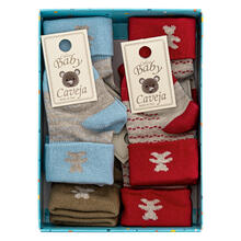 CALZINI NEONATO CALDO COTONE 