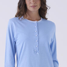 CAMICIA DA NOTTE DONNA MANICA LUNGA 