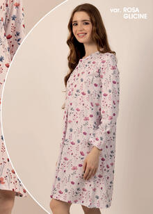 CAMICIA DA NOTTE LUNGA JERSEY 