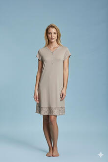 CAMICIA DA NOTTE MEZZA MANICA 