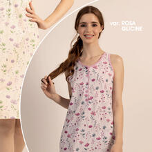 CAMICIA DA NOTTE SPALLA LARGA 