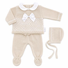 COMPLETINO INVERNALE NEONATA + CAPPELLINO 