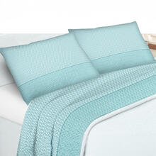 COMPLETO LETTO 1 PIAZZA E MEZZA CM 190X290 + 2 FEDERE 
