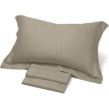 COMPLETO LETTO 2 PIAZZE RASO DI COTONE FEDERE 3 VOLANI 