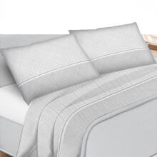 COMPLETO LETTO 2 PIAZZE SOPRA CM 250X290 + 2 FEDERE CM 50X80 