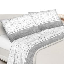 COMPLETO LETTO 2 PIAZZE SOPRA CM 250X290 + 2 FEDERE CM 50X80 
