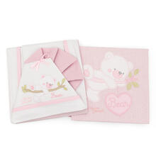 COMPOSE' CULLA NEONATO PIQUET 4 PEZZI 