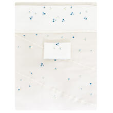 COMPOSE' CULLA RICAMATO 4 PEZZI 