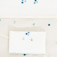 COMPOSE' CULLA RICAMATO 4 PEZZI 