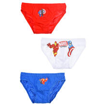 CONFEZIONE 3 PAIA SLIP BIMBO COTONE AVENGERS 