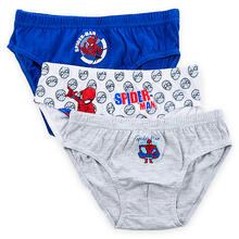 CONFEZIONE 3 PAIA SLIP BIMBO COTONE SPIDERMAN 