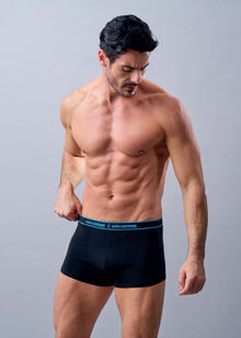 CONFEZIONE 3 PEZZI BOXER UOMO COTONE ELASTICIZZATO 