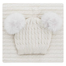 COPERTINA CULLA CULLA + CAPPELLINO PON PON 