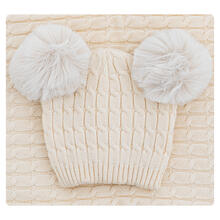 COPERTINA CULLA CULLA + CAPPELLINO PON PON 