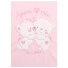 COPERTINA CULLA PIQUET RICAMATA 