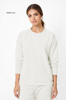 FELPA DONNA MODA VISCOSA VESTIBILITA OVERSIZE 