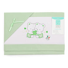 LENZUOLINO CULLA 3 PZ SOPRA+ SOTTO+FEDERA 100% COTONE 