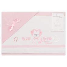 LENZUOLO 3 PZ CULLA RICAMATO 