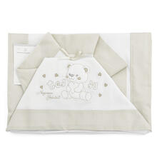 LENZUOLO 3 PZ LETTINO RICAMATO 