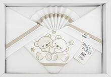 LENZUOLO 3 PZ LETTINO RICAMATO 