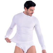 LUPETTO UOMO COTONE FELPATO 