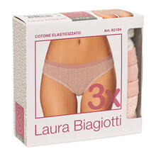 MINISLIP DONNA COTONE ELASTICIZZATO FANTASIA 