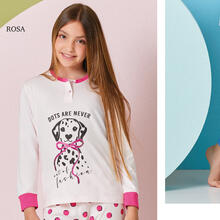 PIGIAMA BIMBA LUNGO JERSEY 