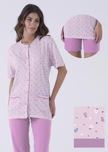 PIGIAMA DONNA 3 PEZZI APERTO 