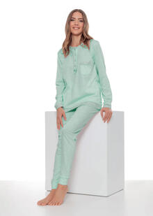 PIGIAMA DONNA LUNGO JERSEY 
