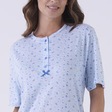 PIGIAMA DONNA MEZZA MANICA PANTALONE LUNGO 