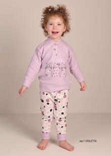 PIGIAMA NEONATA PUNTO MILANO 