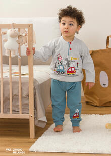 PIGIAMA NEONATO CALDO COTONE 