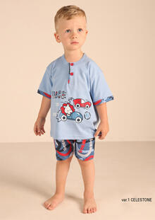 PIGIAMA NEONATO COTONE JERSEY 