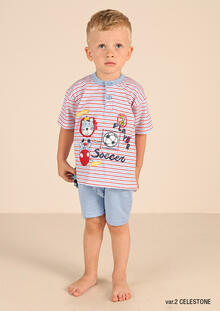PIGIAMA NEONATO COTONE JERSEY 