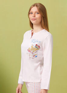 PIGIAMA RAGAZZA LUNGO JERSEY 