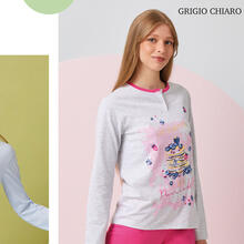 PIGIAMA RAGAZZA LUNGO JERSEY 