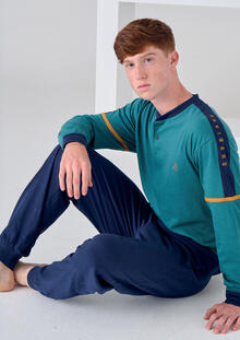 PIGIAMA RAGAZZO LUNGO JERSEY 