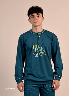 PIGIAMA RAGAZZO LUNGO JERSEY 