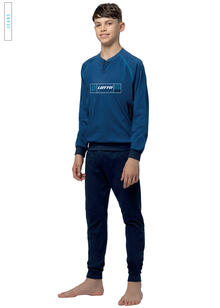 PIGIAMA RAGAZZO LUNGO JERSEY LOTTO 