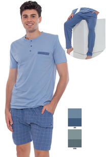 PIGIAMA UOMO 3 PEZZI 