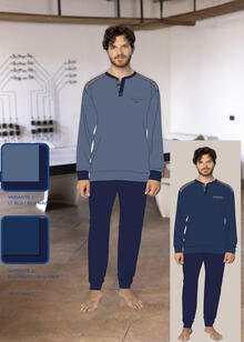 PIGIAMA UOMO INTERLOCK 