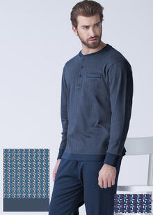 PIGIAMA UOMO INTERLOCK 