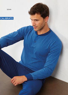 PIGIAMA UOMO LUGO JERSEY CALIBRATO 