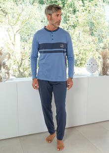 PIGIAMA UOMO LUNGO JERSEY 